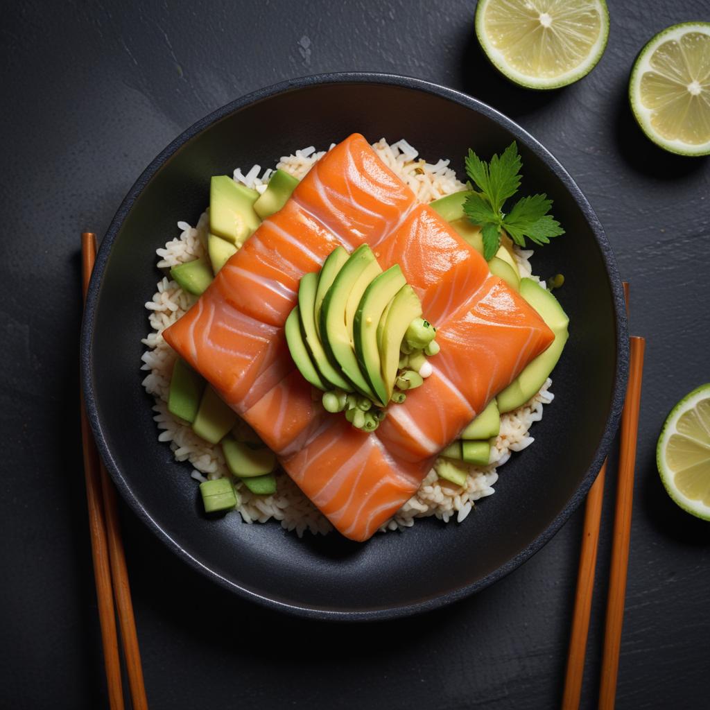 Saumon Avocat Roll x8