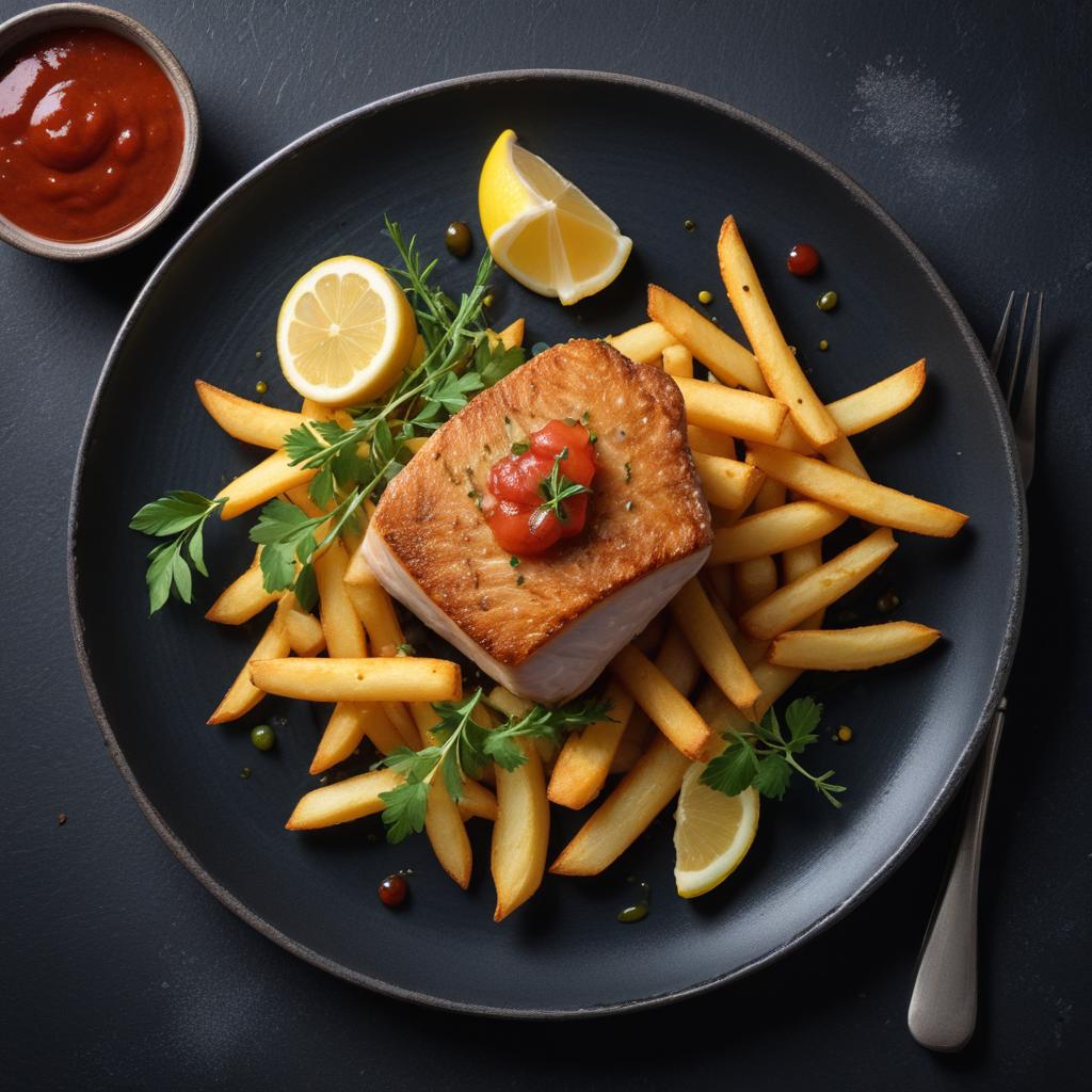 Fish & Chips Cabillaud